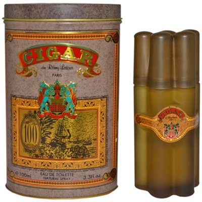 Cigar by Remy Latour Eau de Toilette for Men, 3.3 fl oz
