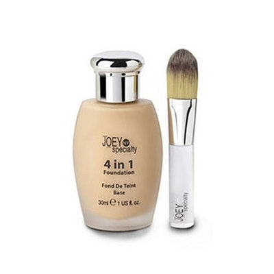 Joey NY Specialty 4 In 1 Foundation For Normal to Dry Skin, Dark, 1 fl.-Ounce Bottle