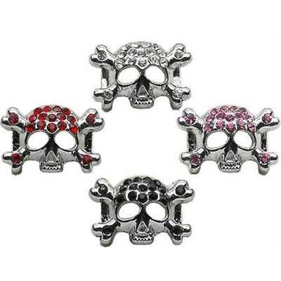 Mirage 3/8 Skull Slider Charm