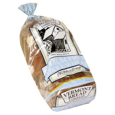 Vermont Bread Company Sodium Free Whole Wheat Bread 20 Oz All Natural Bread 3 Packs
