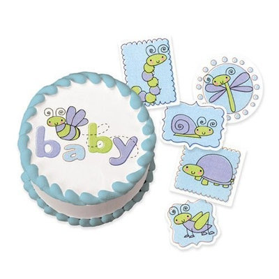 Luck's Lucks Edible Image Snuggle Bug Embellishments, 72-Pack