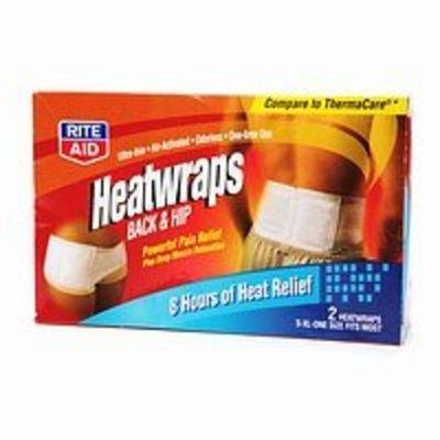 Rite Aid HeatWraps, Back & Hip 2 ea