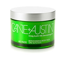 Cane + Austin Retexturizing Cream 10% Glycolic body pads