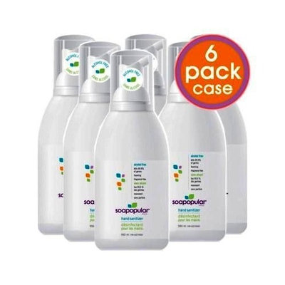 Soapopular Brand Alcohol Free Foaming Hand Sanitizers