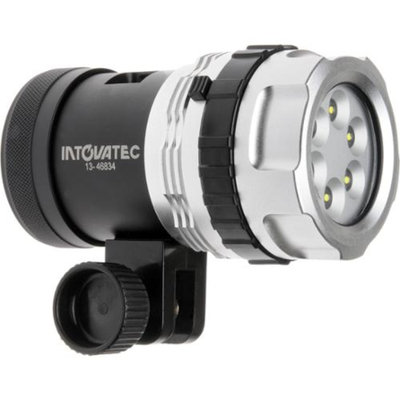 Intova Galaxy 2500 Lumens Underwater Video Light with Case Waterproof to 400 feet