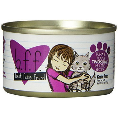 Weruva Best Feline Friend Canned Cat Food, Tuna and Tilapia Twosome Recipe