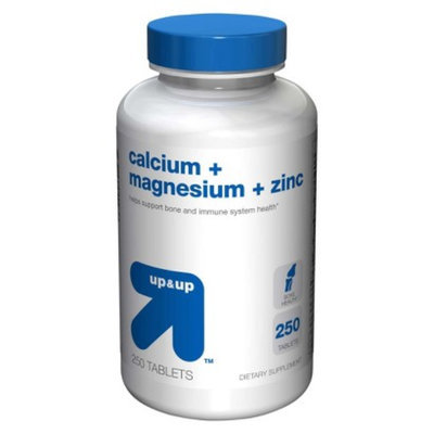 up & up up&up Calcium, Magnesium and Zinc Tablets - 250 Count