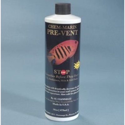 Chem-Marin ACH00516 Pre-Vent for Aquarium, 16-Ounce