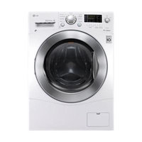LG Electronics 2.3 cu. ft. Washer and Electric Ventless Dryer in White