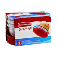 Rubbermaid Take Alongs Twist & Seal Liquid Storage - 4 CT