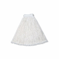 Rubbermaid Commercial Products 32 Oz Economy Cotton Mop Heads with 1'' White Headband