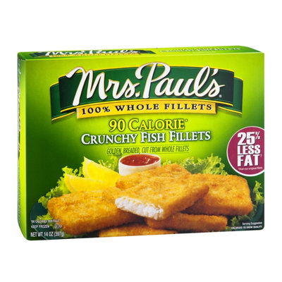 Mrs. Paul's Fish Fillets Crunchy 90 Calorie