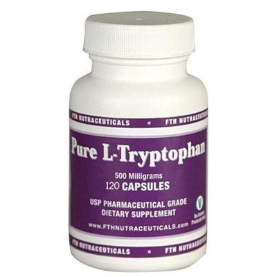FTH Nutraceuticals L-Tryptophan - 500mg 120 Caps