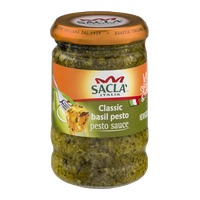 Sacla Italia Classic Basil Pesto Sauce