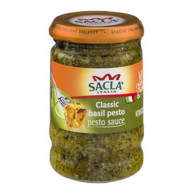 Sacla Italia Classic Basil Pesto Sauce
