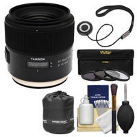 Tamron SP 35mm f/1.8 Di VC USD Lens with 3 UV/CPL/ND8 Filters + Pouch Kit for Canon EOS Digital SLR Cameras