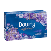 Downy Infusions Fabric Softener Sheets Lavender Serenity - 70 CT