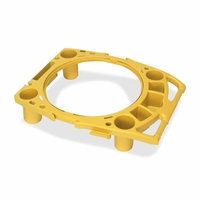 Rubbermaid Commercial Products 9W8700YW Rim Caddy 26-1/2inx32-1/2inx6-3/4in Yellow