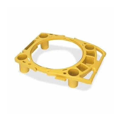 Rubbermaid Commercial Products 9W8700YW Rim Caddy 26-1/2inx32-1/2inx6-3/4in Yellow