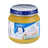 Gerber® Nature Select 2nd Foods Turkey & Rice