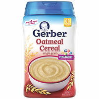 Gerber Single Grain Oatmeal Cereal Baby Food