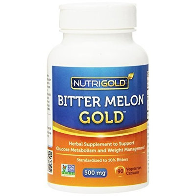 Nutrigold Bitter Melon Gold, 500 mg, 90 veg. capsules