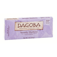 Dagoba Lavender Blueberry Organic Dark Chocolate, Lavender Essence & Wild Blueberries