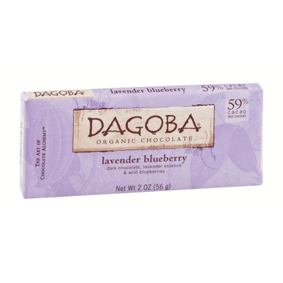 Dagoba Lavender Blueberry Organic Dark Chocolate, Lavender Essence & Wild Blueberries