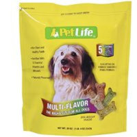 Sunshine Mills Inc Pet Life Multi-flavor Dog Biscuits 14.5oz