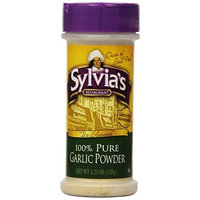 Sylvia's Pure Garlic Powder, 4.25-Ounce Units (Pack of 12)