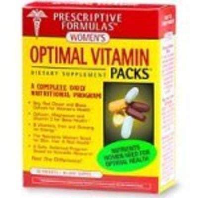 Prescriptive Formulas Women's Optimal Vitamin Packs 30 Packets