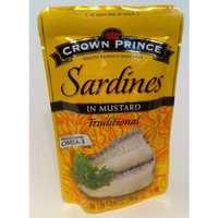 Crown Prince Sardines in Mustard Traditional - Omega 3 - 3.53oz (2pack) - Product of Thailand