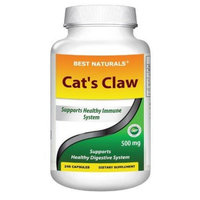 Best Naturals Cat'S Claw Capsule, 500 Mg, 120 Count