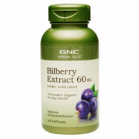 Gnc GNC Herbal Plus(r) Bilberry Exract 60MG
