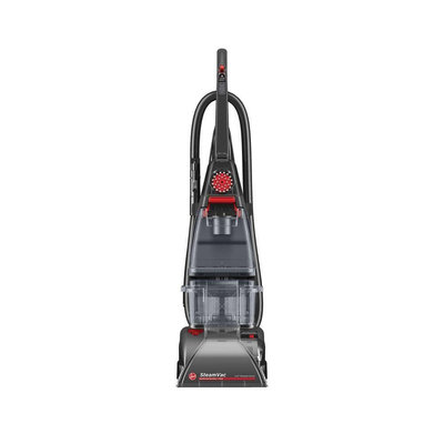 Hoover - Steamvac Plus Carpet Cleaner - Gray/red