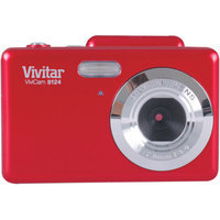 Vivitar 16.1 Mp Digital Camera with 2.7-Inch Swivel Preview Screen- Red