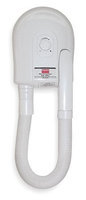 DAYTON 1GWL1 Hair Dryer, Wall Mounted, White,1000 Watts