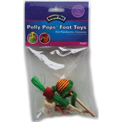 Super Pet Kaytee Polly Pops Food Toys, Small, 3 Pack