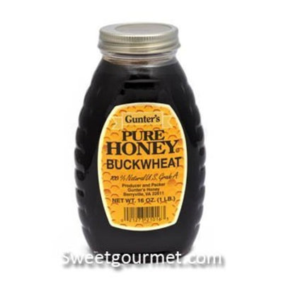 Gunter's Pure Buckwheat Honey, 16 Oz