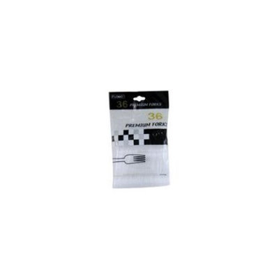 Flomo PF600 Clear Premium Forks Case of 36