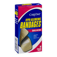 CareOne Hypo-Allergenic Bandages Extra Large - 10 CT