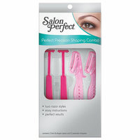 Salon Perfect Perfect Precision Shaping Combo Brow Trim & Shape Razors and Precision Shapers
