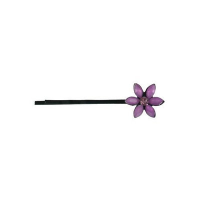 Smoothies Sparkle Flower Bob Pin-Purple 01630