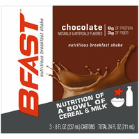BFast Chocolate Nutritious Breakfast Shakes