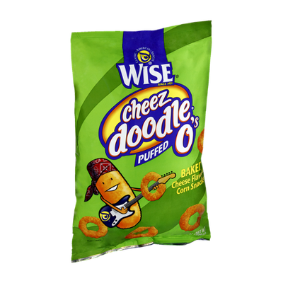 Wise Cheeze Doodle O's Baked Puffed Corn Snacks