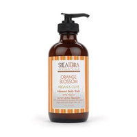 Shea Terra Organics Orange Blossom Argan & Olive Ghassool Body Wash