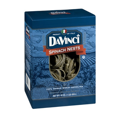 DaVinci Spinach Nests 100% Duram Wheat Semolina Macaroni