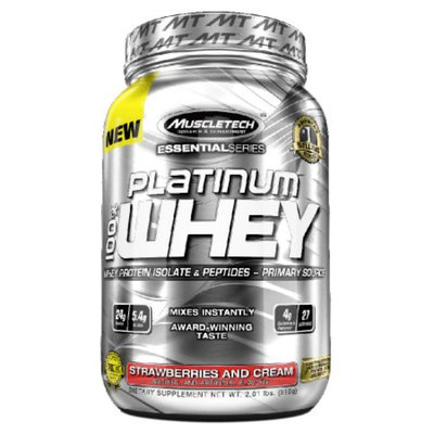 Muscletech Platinum 100% Whey Strawberries and Cream