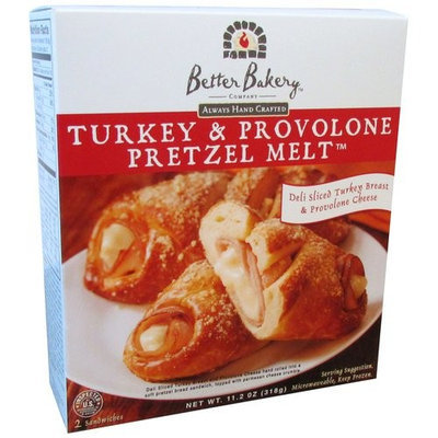 Better Bakery Artisan Melts Turkey & Provolone Sandwiches, 2 count, 11.2 oz