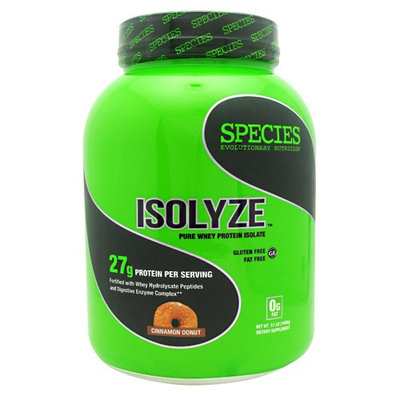 Species Nutrition Isolyze Cinnamon Donut - 44 Servings